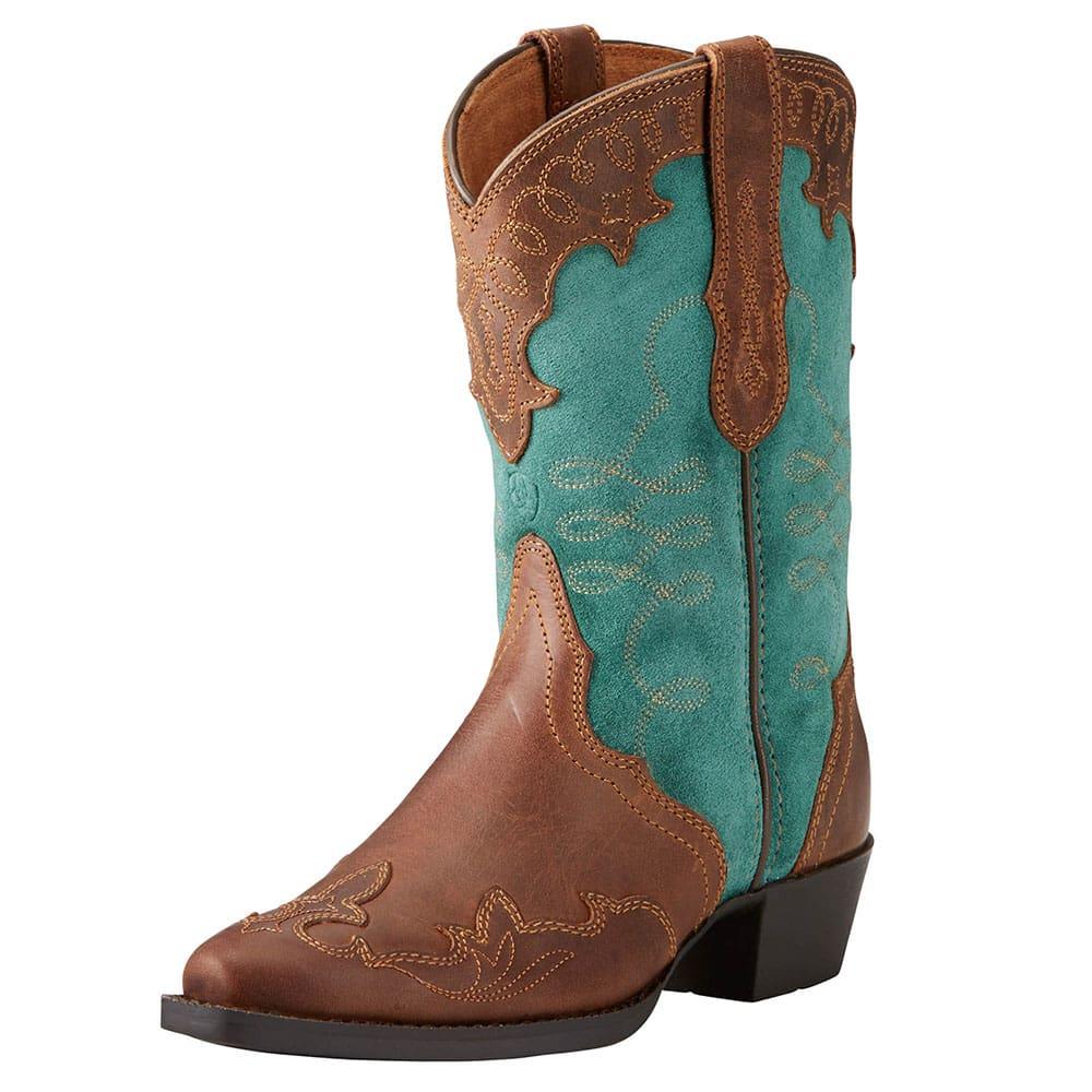girls teal cowboy boots