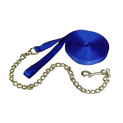 Valhoma Nylon Web Lunge Line with Chain