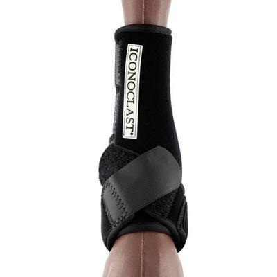 Iconoclast Orthopedic Support Front Boots In Black - X-Large