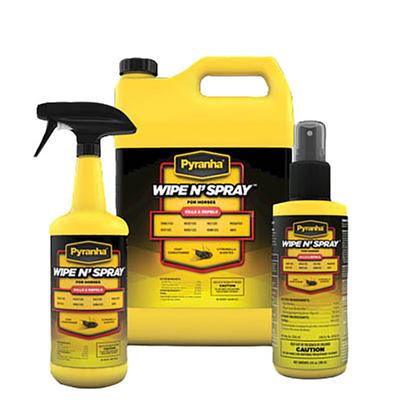 Pyranha Wipe N Spray™ Fly Repellent 32 oz. Spray
