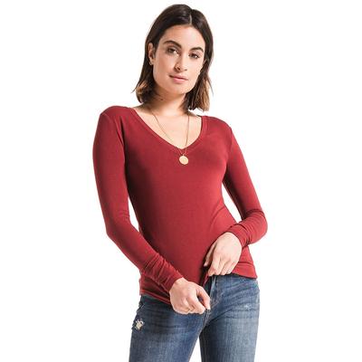Z Supply Women's The Premium Sleek Jersey Fitted Top