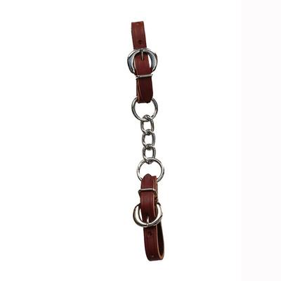 Berlin Custom Leather Latigo Curb Chain