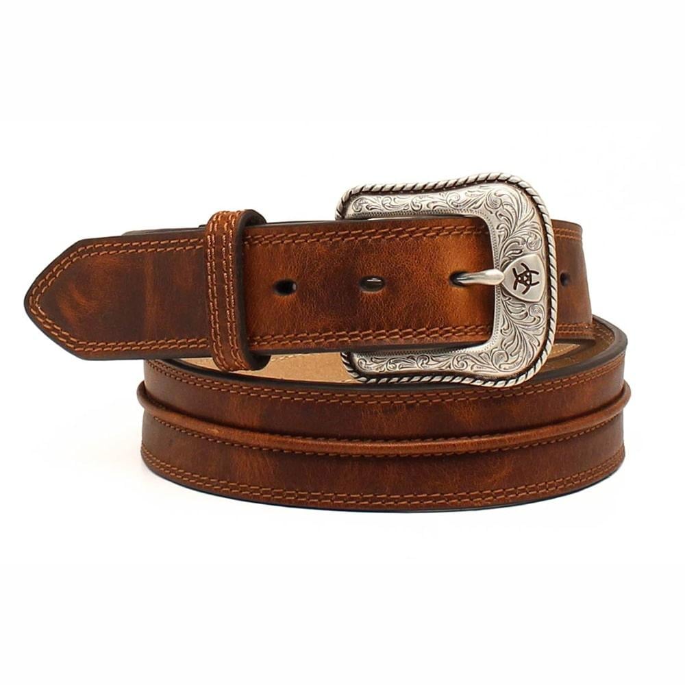 Ariat Men's M&F Western Leather Belt