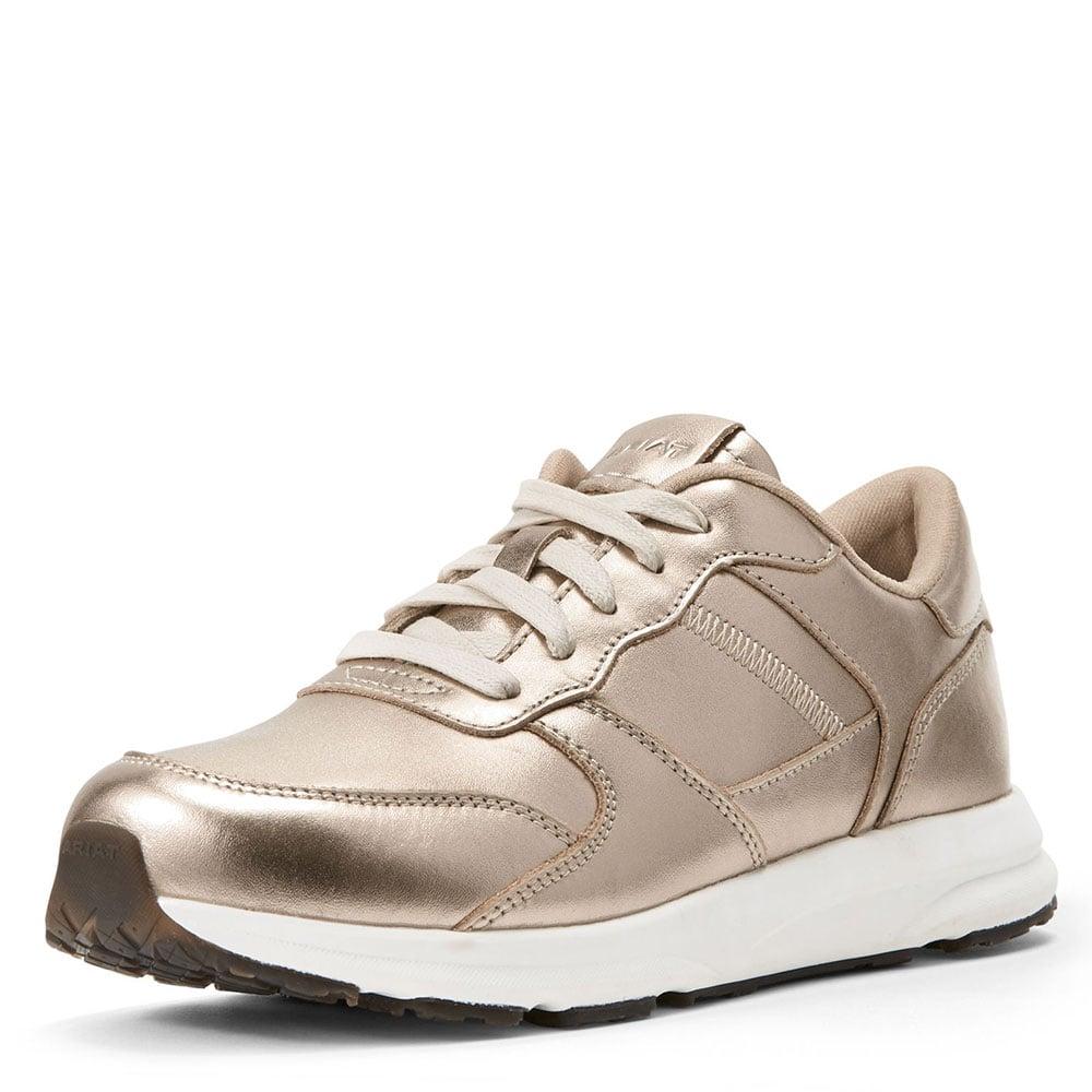womens rose gold tennis shoes