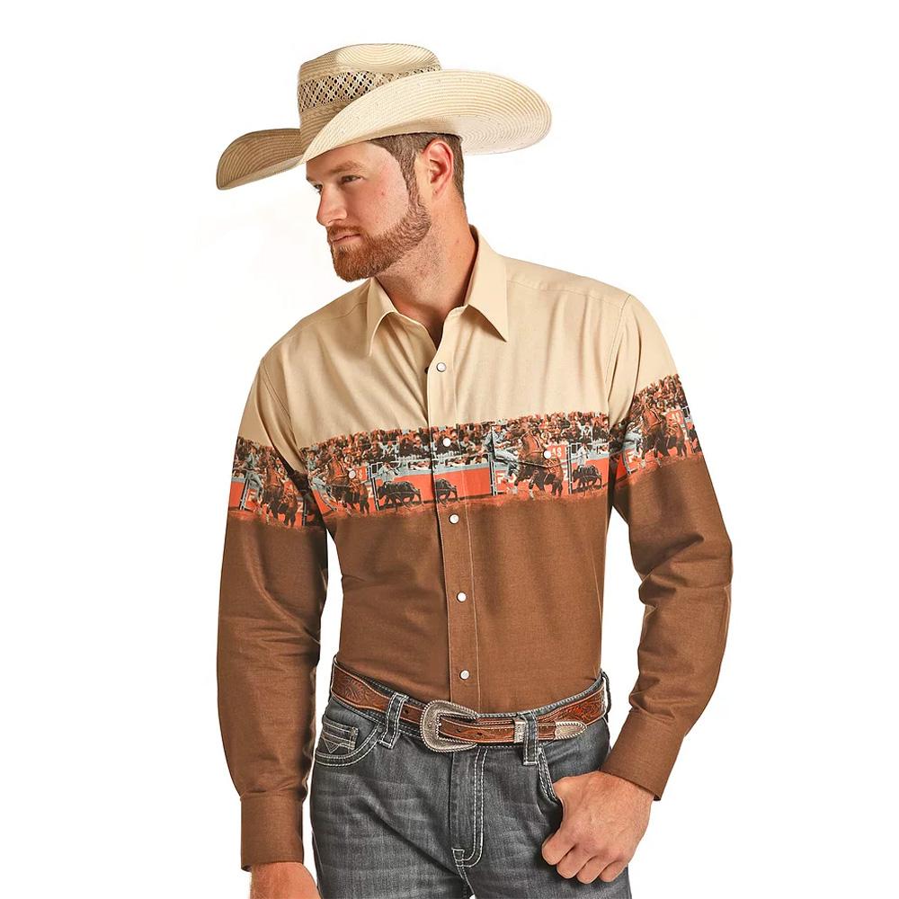 Panhandle Select Men's Aztec Snap Shirt
