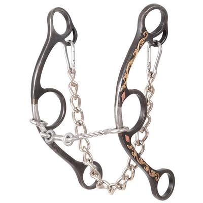  Classic Equine Small Twisted Wire Snaffle Dogbone Long