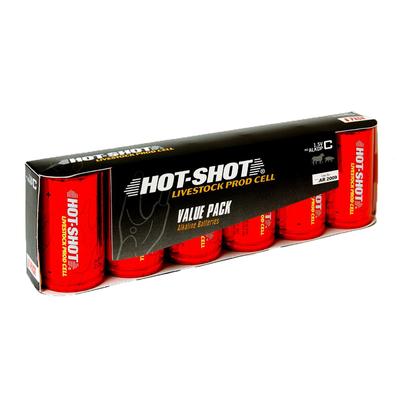 Hot Shot ALKDP High Amp Alkaline Batteries - Size C