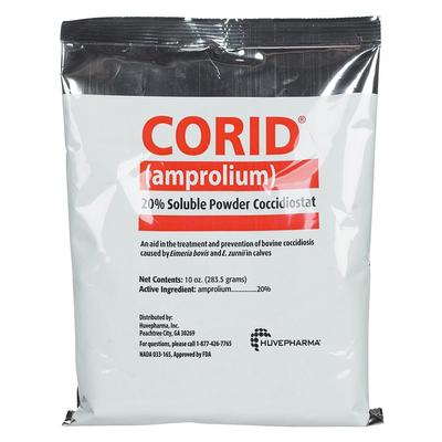 Corid 20% Soluble Powder for Calves