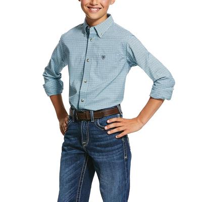 ARIAT Kids Pro Series Grover Stretch Classic Fit Shirt 