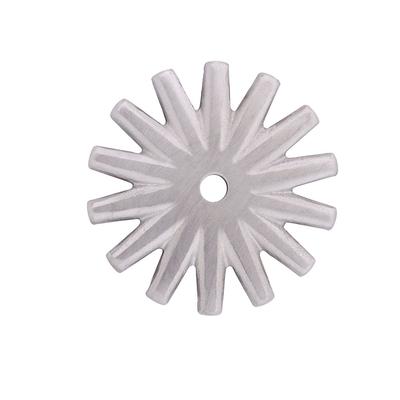 Stainless Steel Brushed 14 Point Rowel