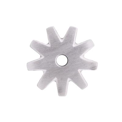 Stainless Steel Brushed 9 Point Rowel