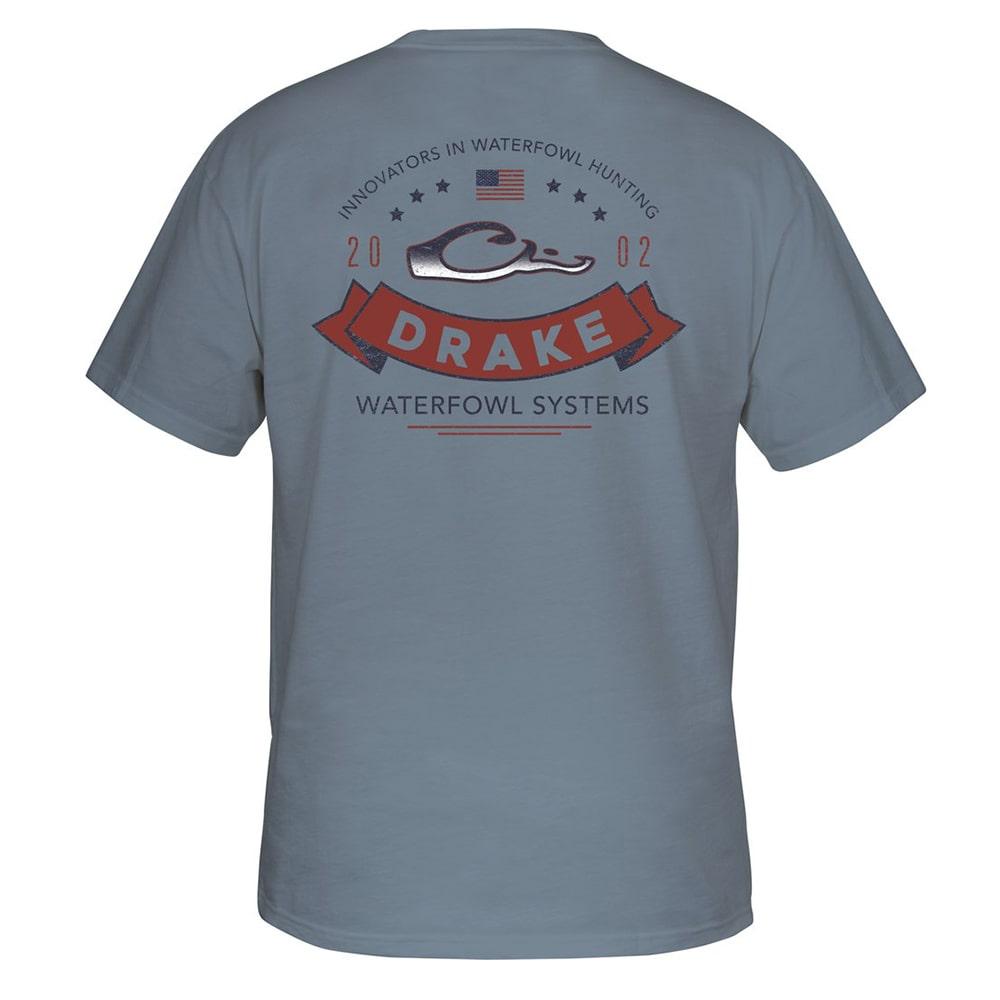 Drake Waterfowl Ribbon Logo Tee