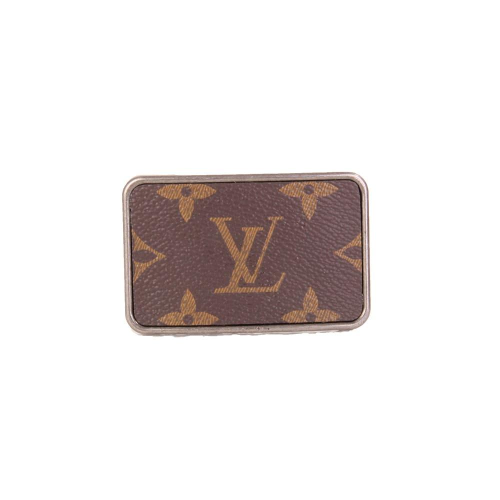 Upcycled LV Belt Buckle
