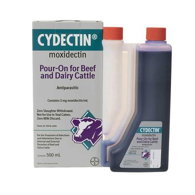 Bayer Cydectin Pour on For Cattle 500 mL