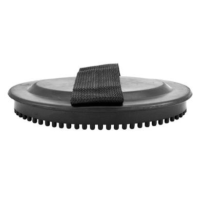 Rubber Curry Comb With Web Strap
