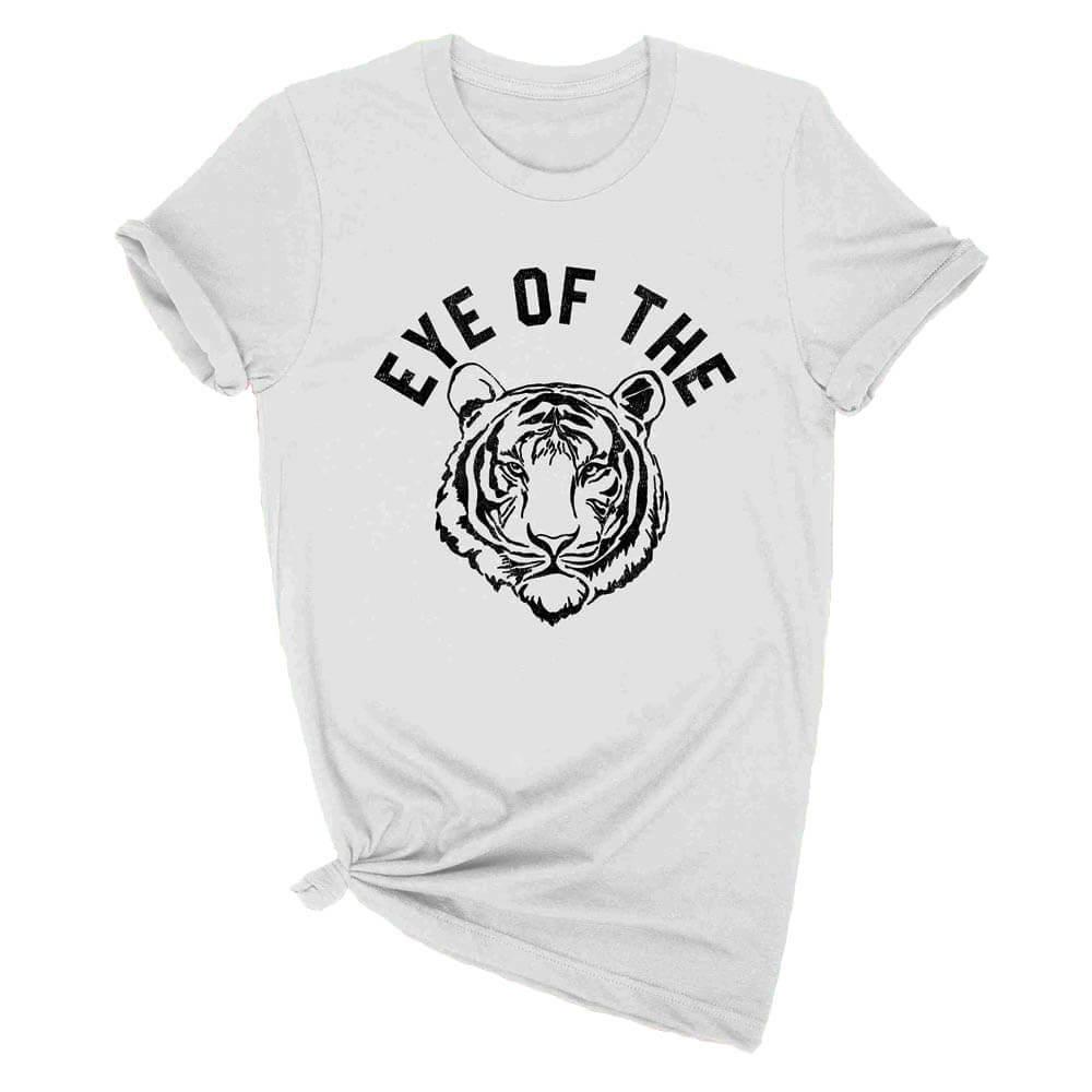 eye of the tiger shirt women's
