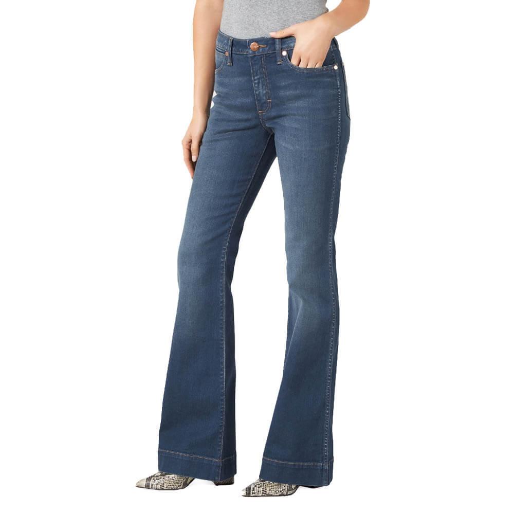 Wrangler Women's High Rise Diane Trouser Jeans