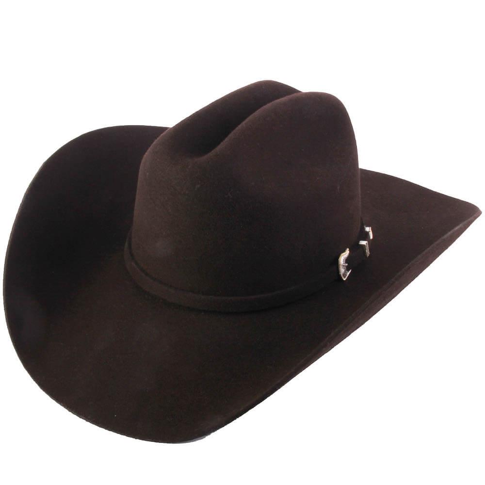 Stetson Mens Chocolate Oak Ridge 3x Felt Hat