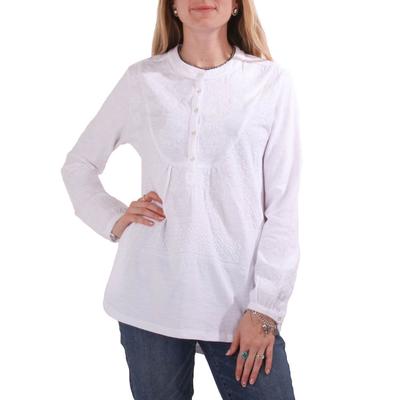  Dylan Women's Hailee Embroidered Top