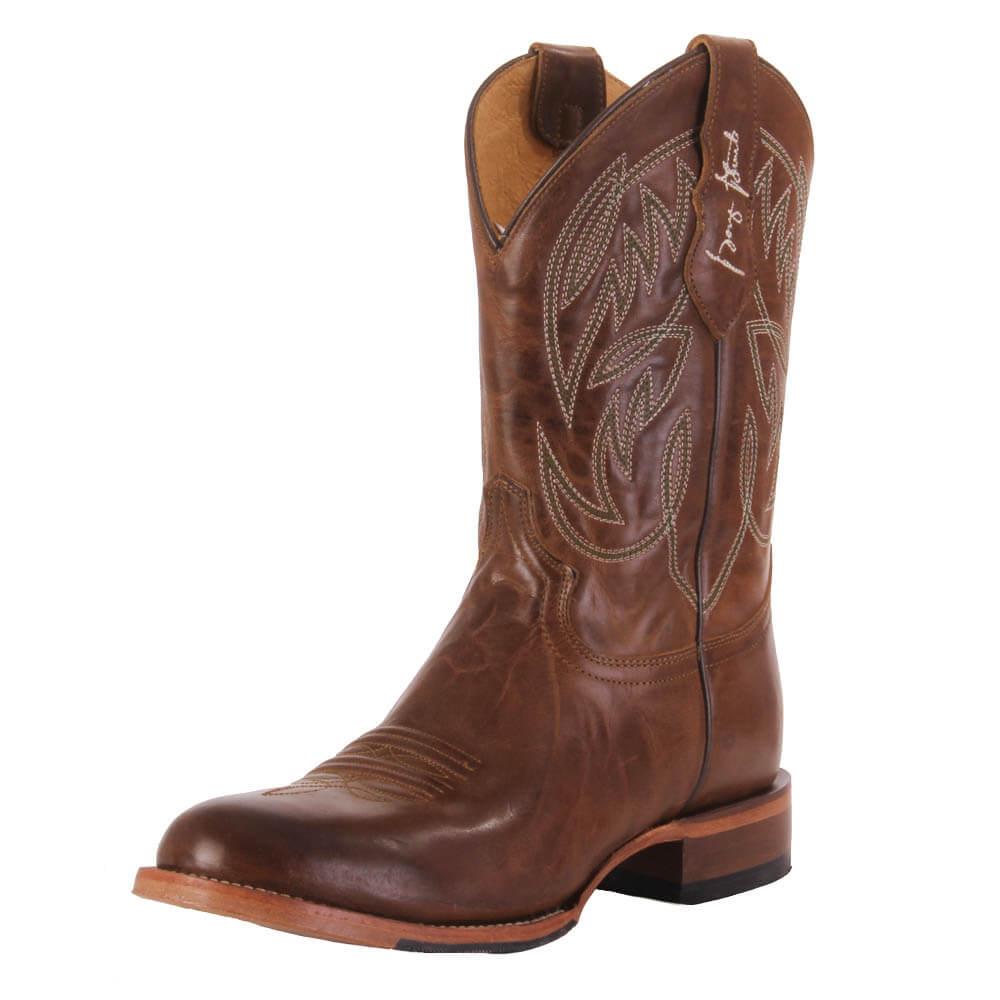 Justin Men's Brown George Straight Western Boots
