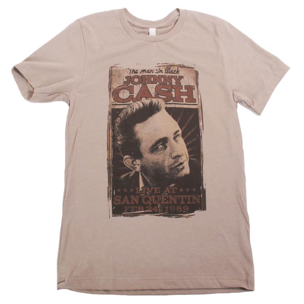 Women's Johnny Cash Poster T-Shirt