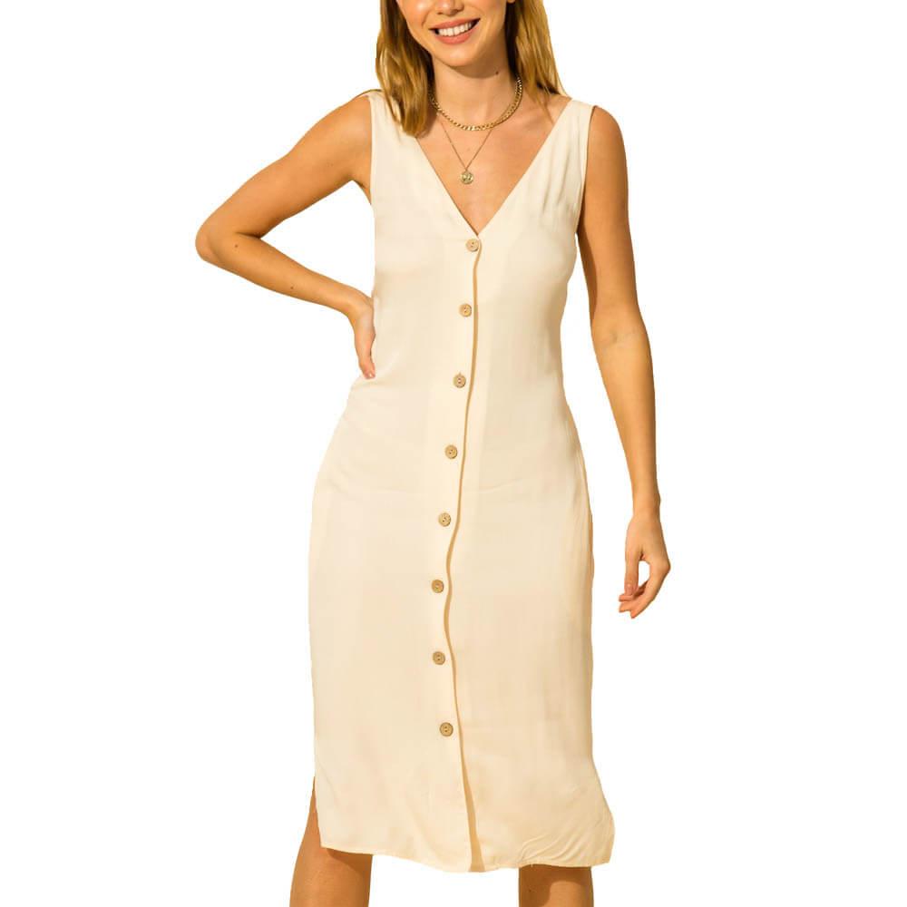 Hyfve Women's Sleeveless Button-Down Dress