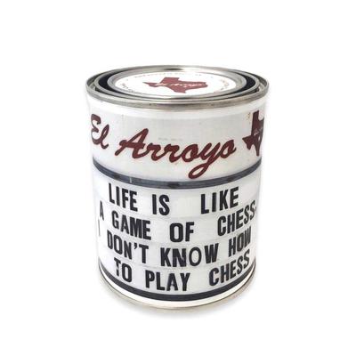 El Arroyo Paint Can Candle CHESS