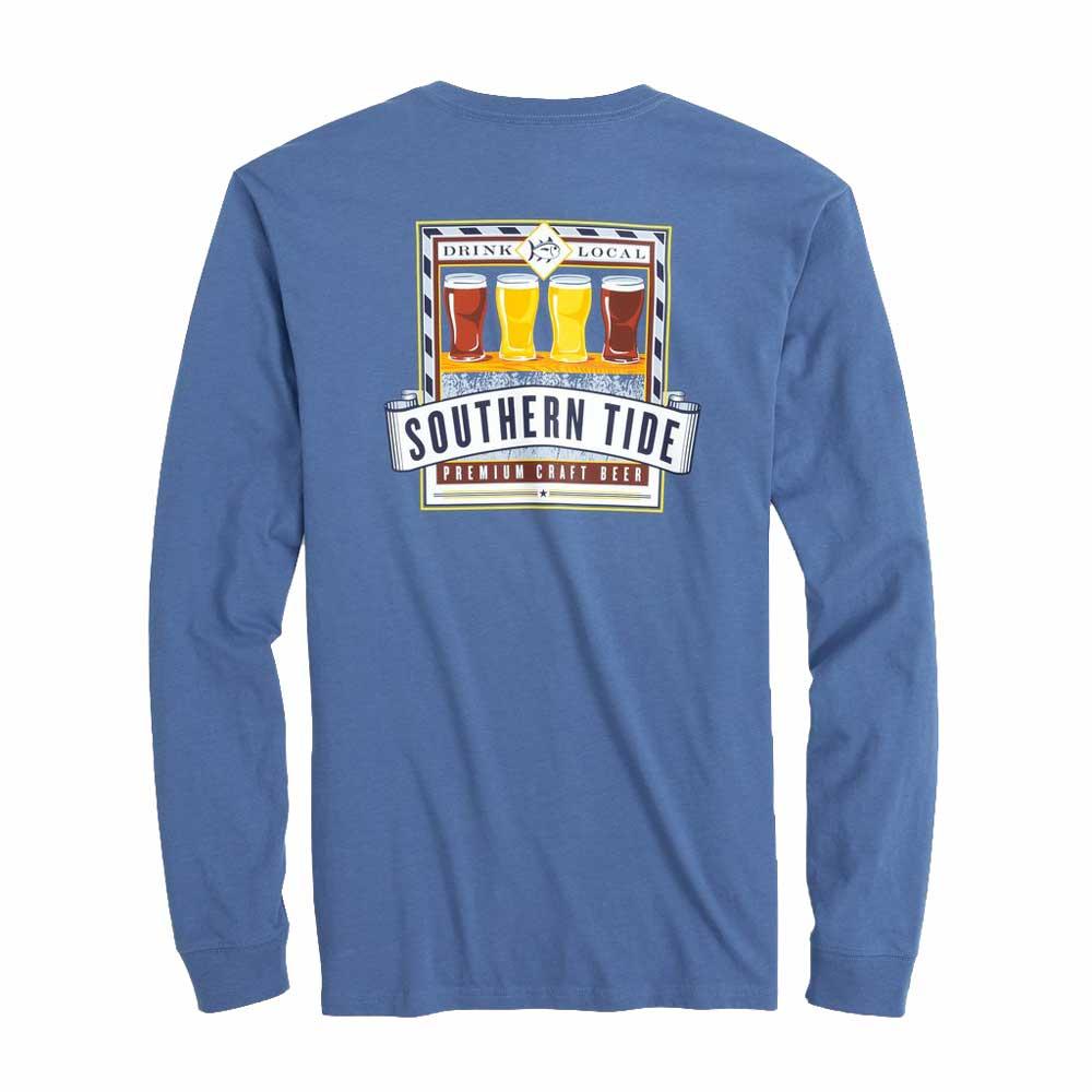Southern Tide Men's Quality Brew Long Sleeve Tee