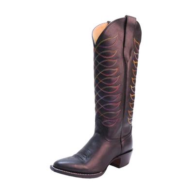 Justin Women's Whitley Midnight Black Western Boots