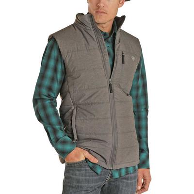 Rock & Roll Quilted Soft-Shell Performance Fleece Vest