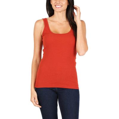 Women's Solid Ribbed Basic Tank Top