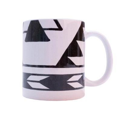Geometric Cerillos Road Coffee Mug