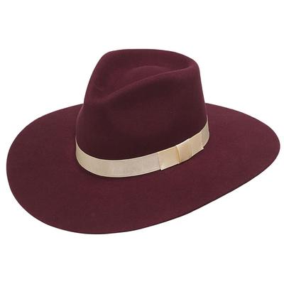 M&F Western Women's Burgundy Felt Hat