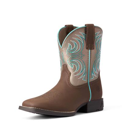 Ariat Girl's Storm Rich Clay Western Boots