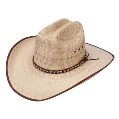 Resistol Brush Hog Palm Straw Hat