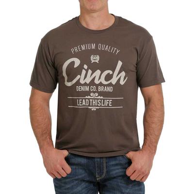 Cinch Men's Brown Logo T-Shirt