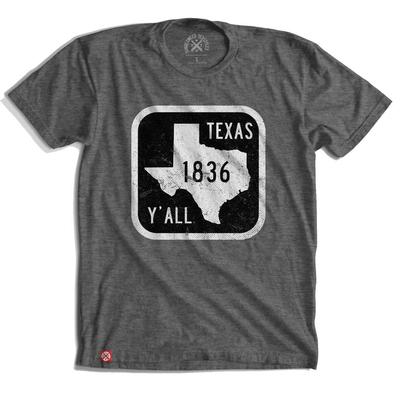 Tumbleweed Texstyles Texas Y'all Road Sign T-Shirt