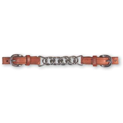 Dale Martin Harness Leather Curb Chain
