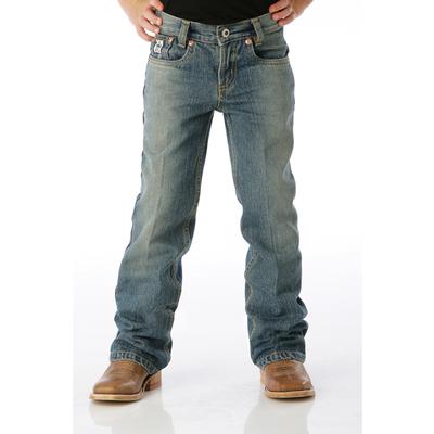 Cinch Boys Regular Fit Low Rise Medium Wash Jeans