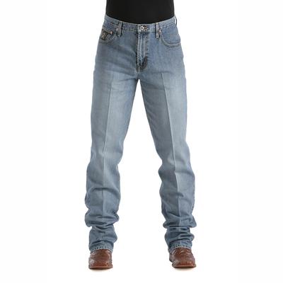Cinch Men's Black Label Relaxed Fit Medium Stonewash Jeans