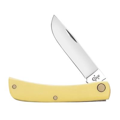 Case's Yellow Synthetic Sod Buster Jr Pocket Knife