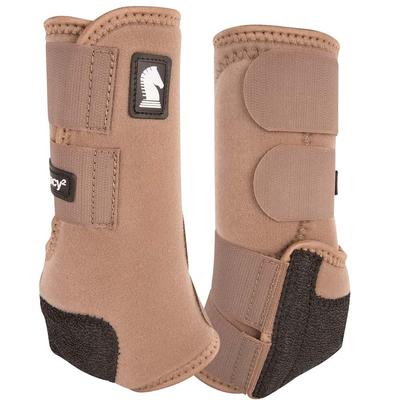 Classic Equine Legacy System Front Boots CARIBOU