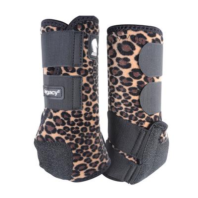 Classic Equine Legacy System Front Boots CHEETAH
