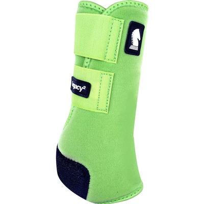 Classic Equine Legacy System Front Boots LIME