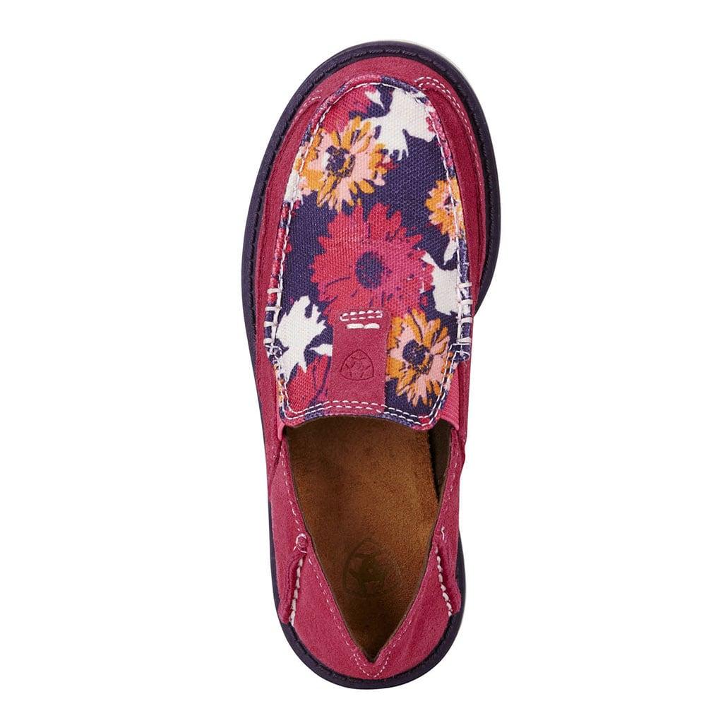 Ariat Girl's Flower Print Cruiser Shoes