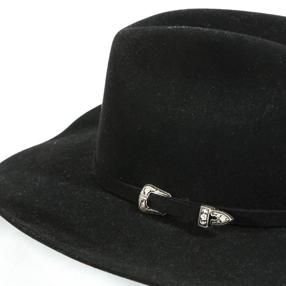 Atwood Black 7X LC Felt Cowboy Hat